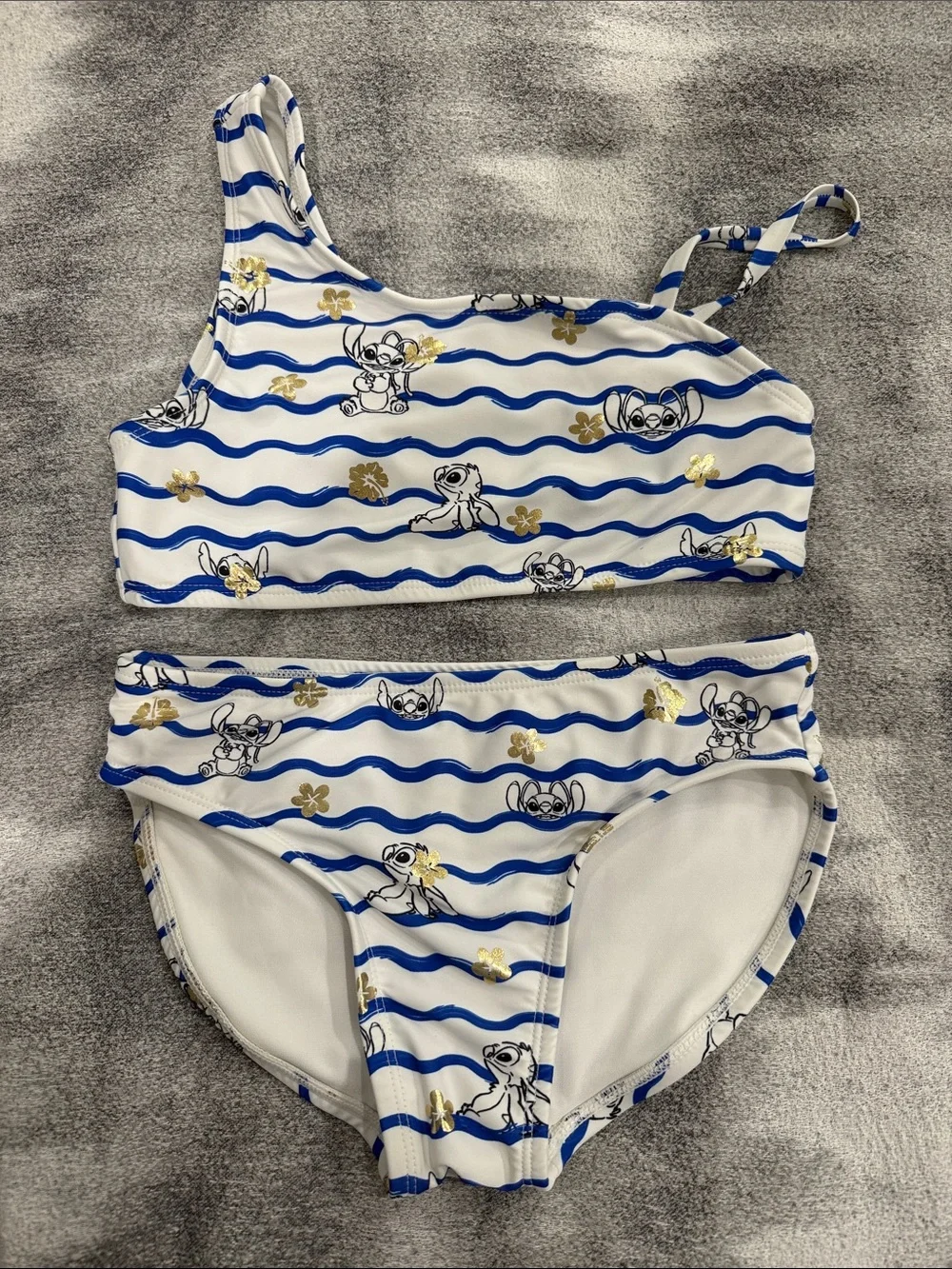 Stitch Girls' Two-Piece Swim Bikini size 10/12